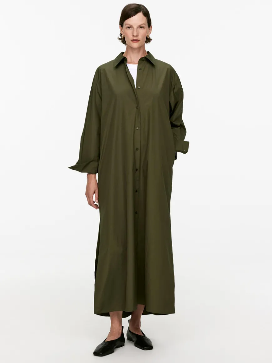 Oversized Shirt Dress