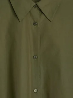 Oversized Shirt Dress