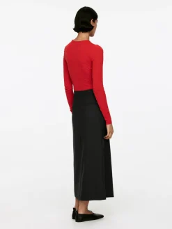 Pencil Wrap Skirt