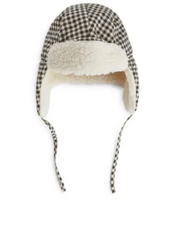 Pile-Lined Earflap Cap