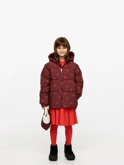 Print Puffer Jacket