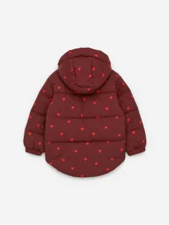 Print Puffer Jacket