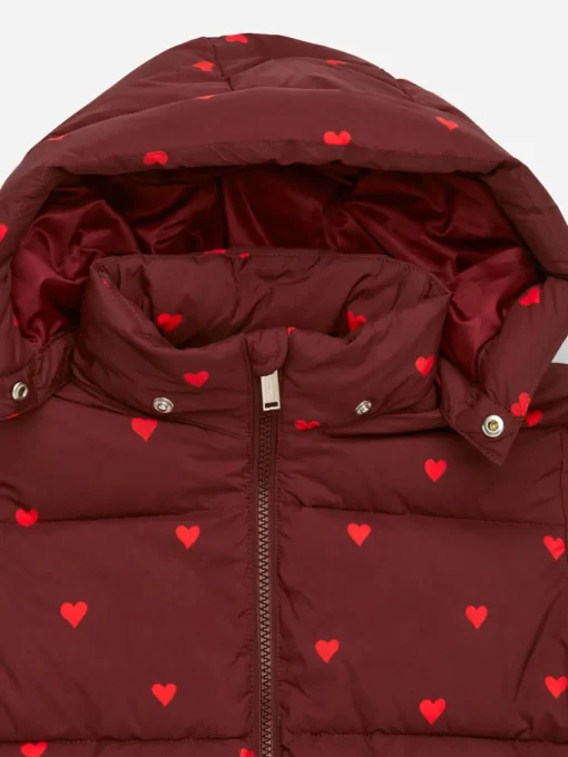 Print Puffer Jacket