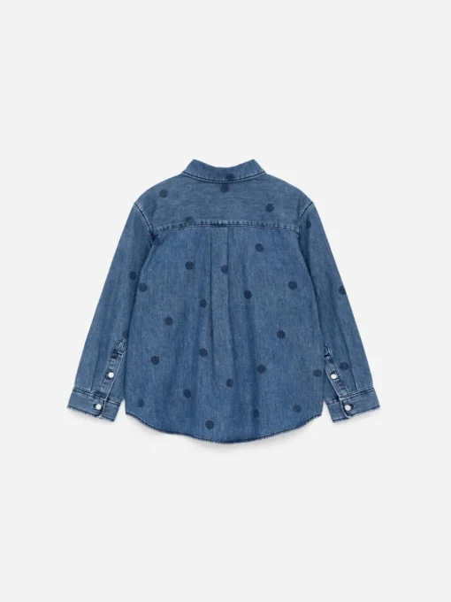 Printed Denim Shirt
