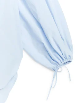 Puff-Sleeve Blouse