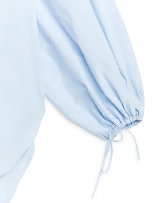 Puff-Sleeve Blouse