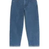 Pull-On Denim Trousers