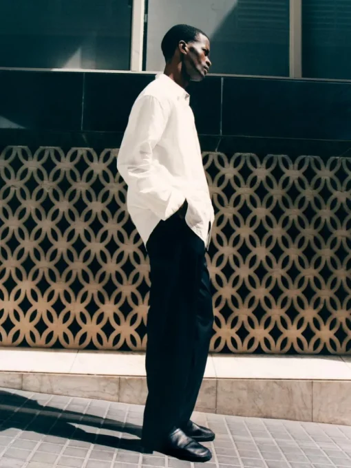 Regular-Fit Linen Shirt