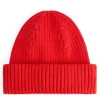 Ribbed Cotton Beanie
