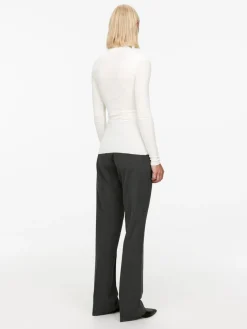 Roll-Neck Cotton Top