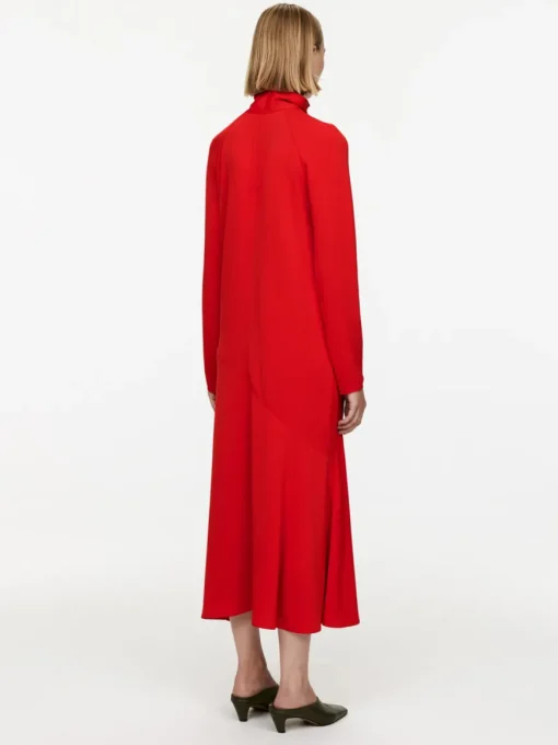 Roll-Neck Maxi Dress