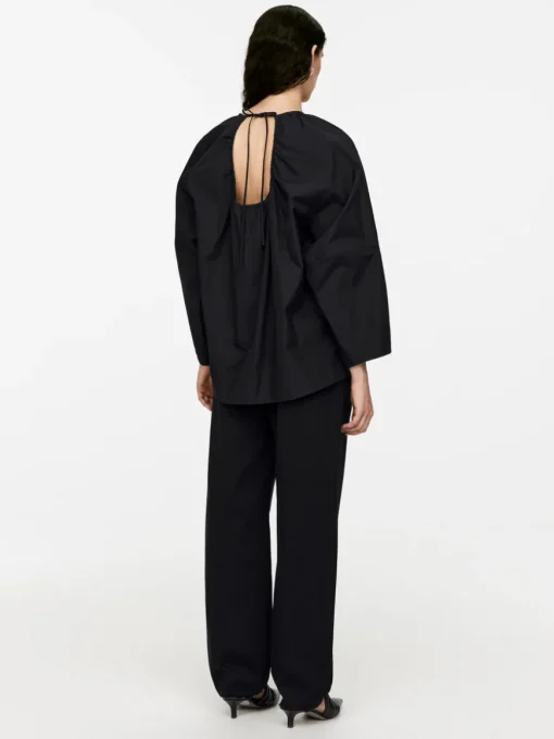 Scoop-Back Blouse