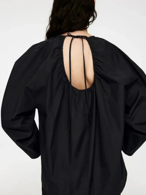 Scoop-Back Blouse