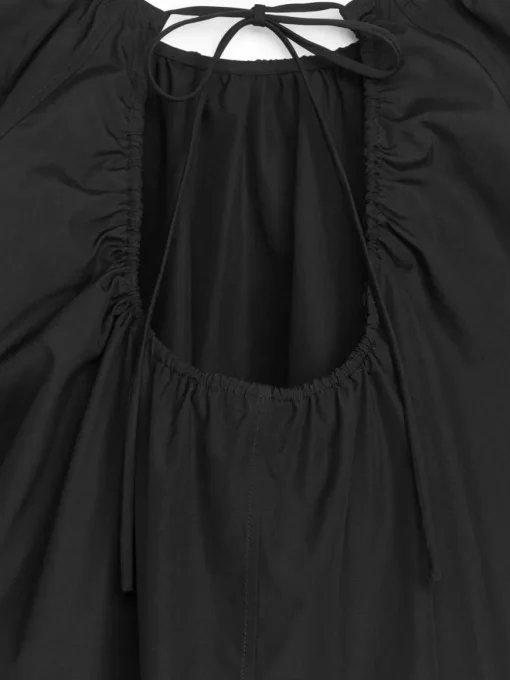 Scoop-Back Blouse