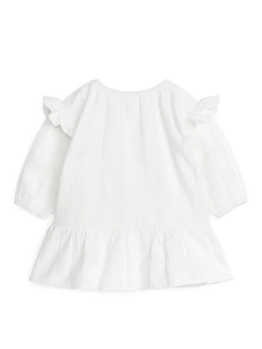 Seersucker Frill Dress
