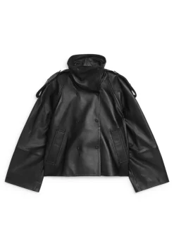 Short Leather Jacket