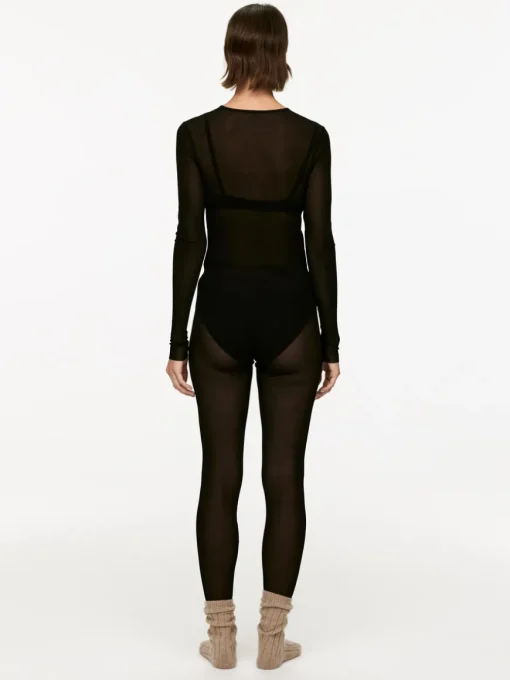Silk Rib Leggings