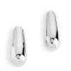 Silver-Plated Drop Earrings
