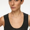 Silver-Plated T-Bar Necklace