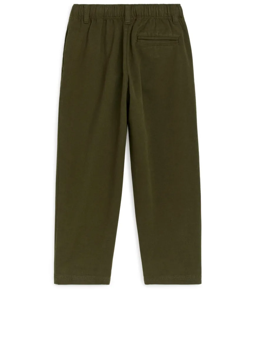 Tapered Cotton Chinos