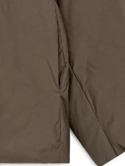Upcycled Down High-Collar Jacket