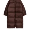 Upcycled Down Long Coat