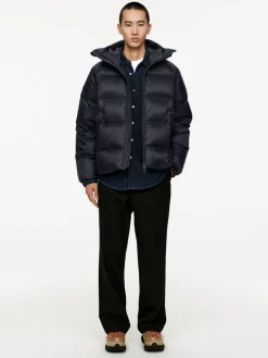 Upcycled Down Sporty Jacket