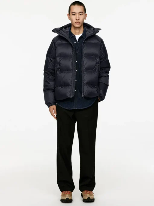 Upcycled Down Sporty Jacket