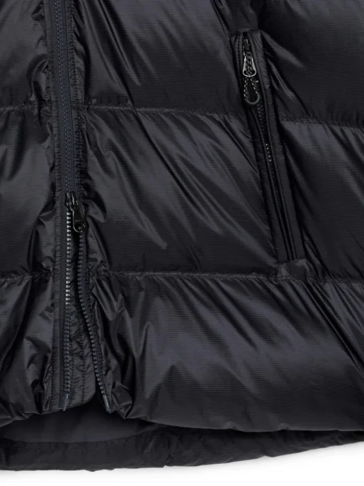 Upcycled Down Sporty Jacket