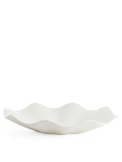 Wavy Stoneware Bowl