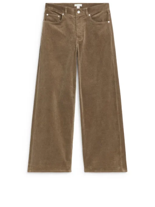 Wide Corduroy Trousers