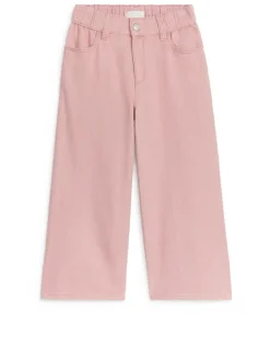 Wide Denim Trousers