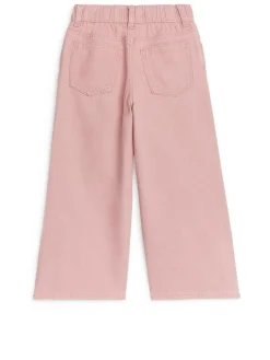 Wide Denim Trousers