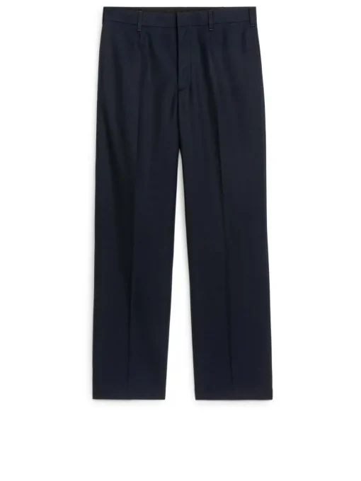 Wide Wool Trousers