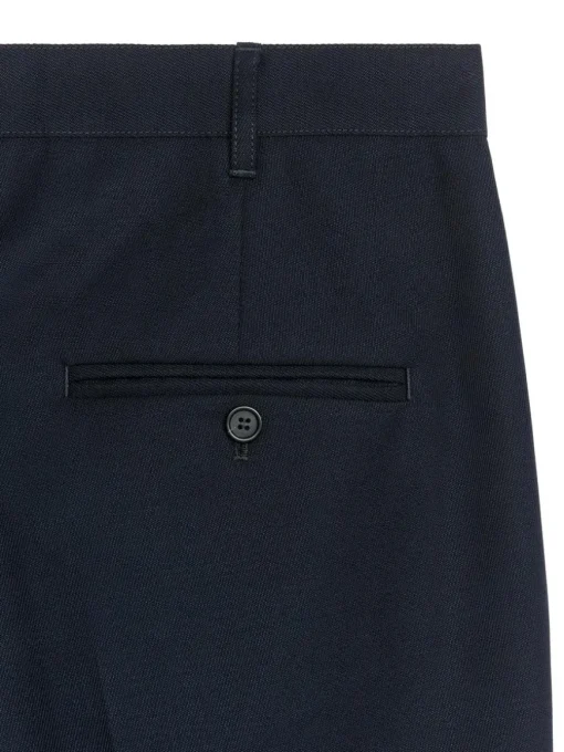 Wide Wool Trousers