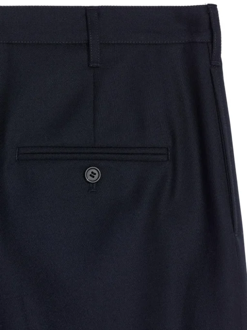 Wide Wool Trousers