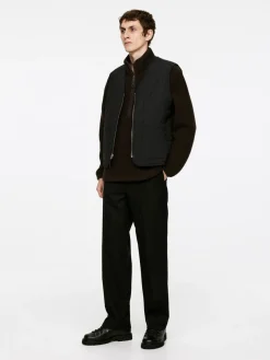 Wool Blend Pile Half-Zip