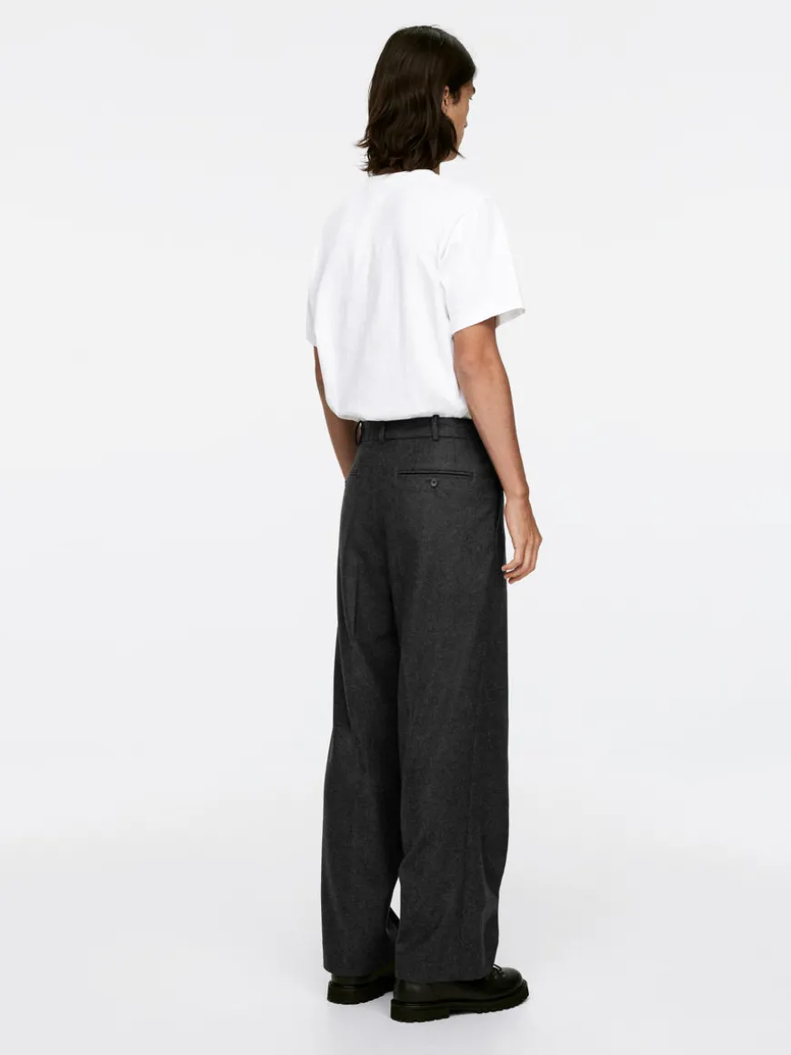 Wool Blend Trousers
