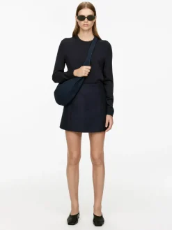 Wool Mini Skirt