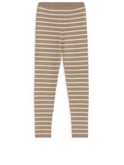 Wool-Blend Rib Leggings