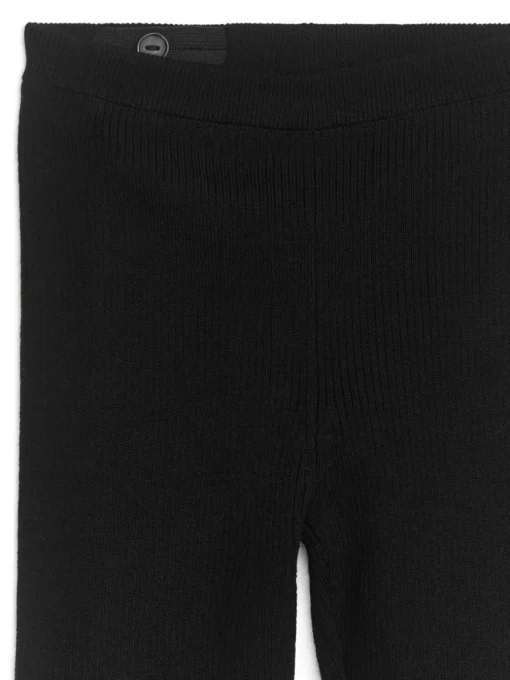 Wool-Blend Rib Leggings