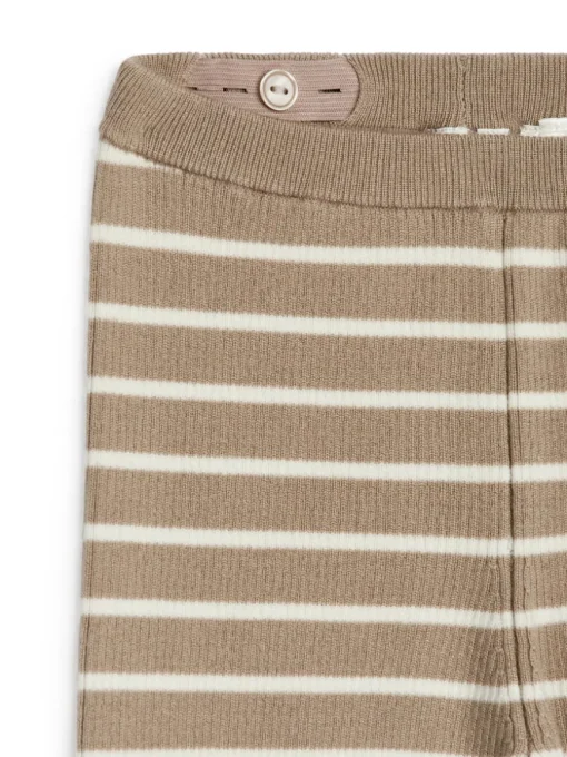 Wool-Blend Rib Leggings