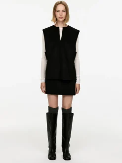Wool-Lyocell Skirt