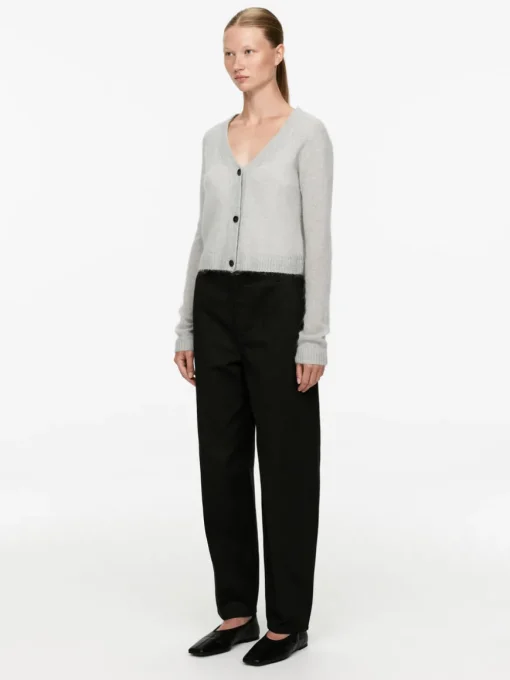 Wool-Mohair Blend Cardigan